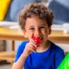 kind bijt op jelly blox