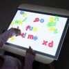letters op lichtbak