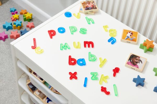 spelen met losse letters