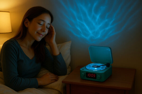 New wave projector in bedrijf
