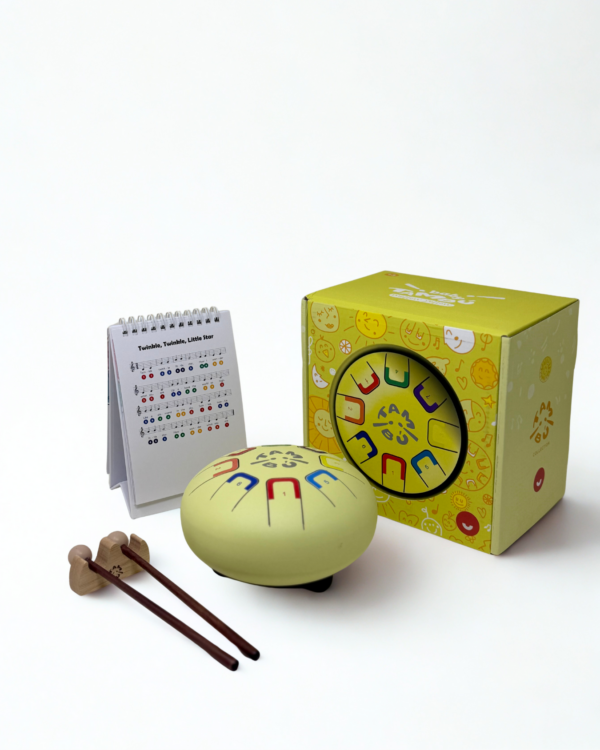 Mellow-Yellow inhoud baby Tambú geel pakket