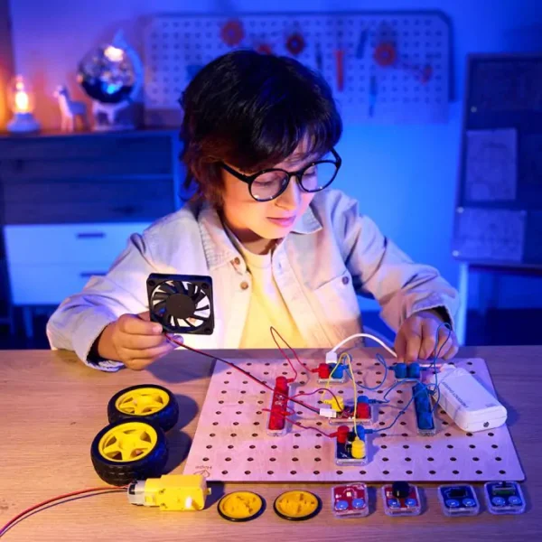 LabBox circuit explorer base met kind