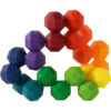 regenboog puzzelbal