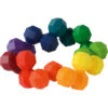 regenboog puzzelbal